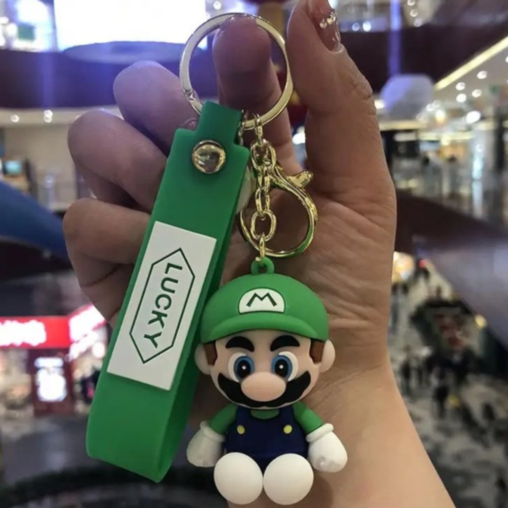 Luigi Keychain, Super Mario, Mario
